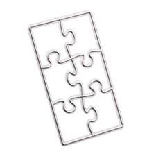 jigsaw puzzle metallo taglio