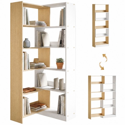 Homcom libreria angolo - libreria,