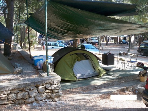 Tenda campeggio due second - due,