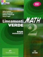 lineamenti.math verde 2 +cd matematica x superiori dodero/baroncini 8853818522