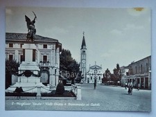 MOGLIANO VENETO viale monumento ai Caduti Treviso vecchia cartolina 