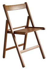 4 sedie pieghevoli salvaspazio