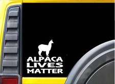 Alpaca Lives Matter Sticker