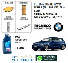 TAGLIANDO FILTRI OLIO