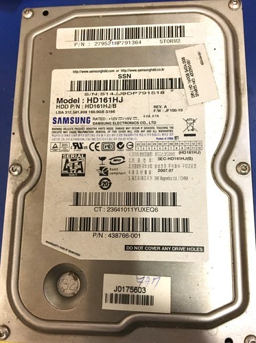 Hdd samsung 160gb - samsung,