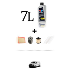 HOFFCAR Kit tagliando 4 FILTRI