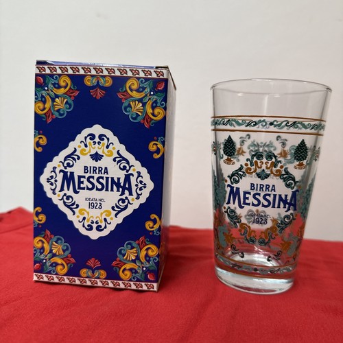 Birra messina bicchiere - birra,