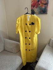 Vintage Leslie Fay Yellow
