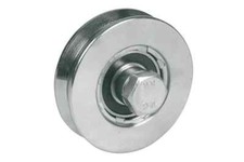 RUOTA PER CANCELLO 1 CUSCINETTO A SFERA GOLA A V VARIE MISURE IBFM 360