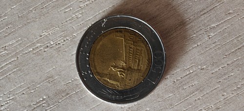Moneta 500 lire del - 500, 1985