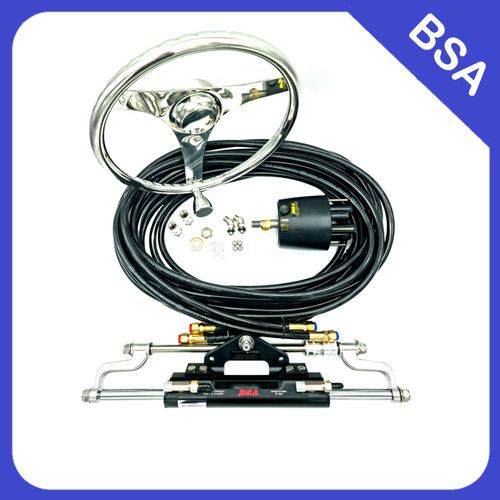 Kit sterzo inox barca - kit,
