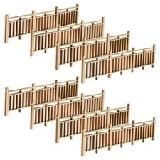 10 Pcs Ringhiera Legno