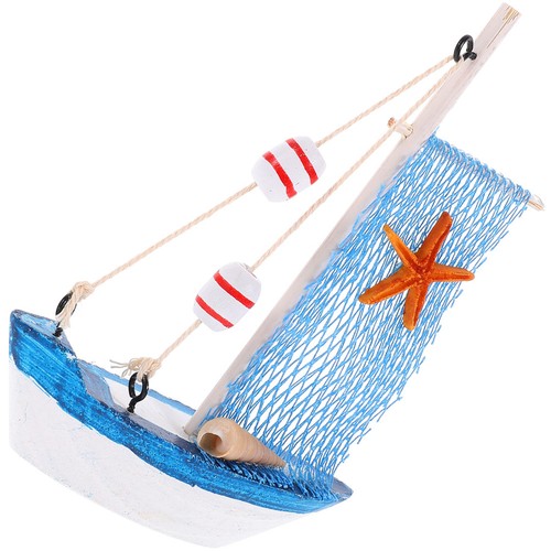 Modellino barca vela stile - modellino, di