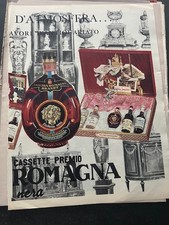 Pubblicità d'epoca reclame stampa pubblicitaria a pagina intera Vecchia Romagna