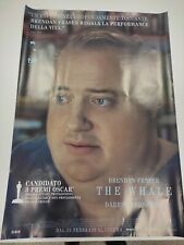The whale poster Film 70x100 Originale Cinema 2023 premio oscar 