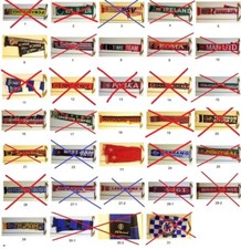 Sciarpe da calcio e basket