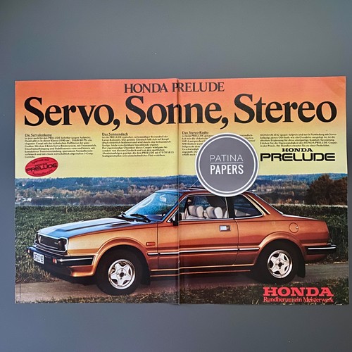 Honda prelude servo - honda,