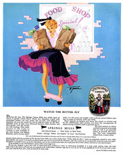 Poster pin-up retrò per