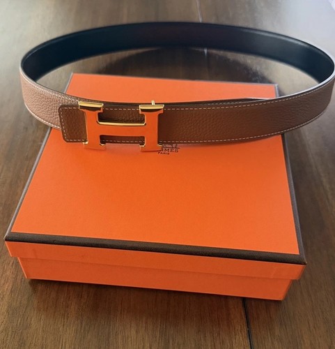 Cintura hermès reversibile - hermès, h