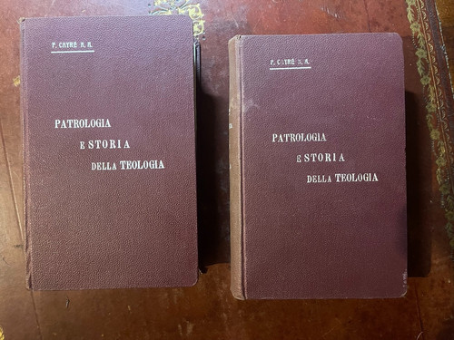 Fulberto cayré patrologia - cayré, –