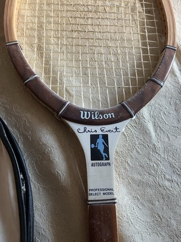 Wilson chris evert autograph - wilson,
