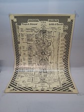 Poster Anatomia Occulta Ismael Noguera G.G. Amico Or Milano 1984 Esoterismo 