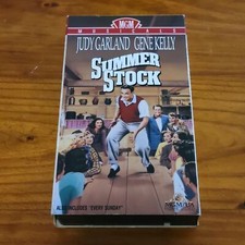 Summer Stock VHS Musical VCR