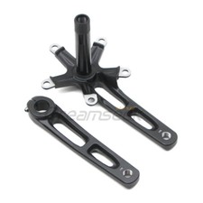 Set braccio pedivella bici