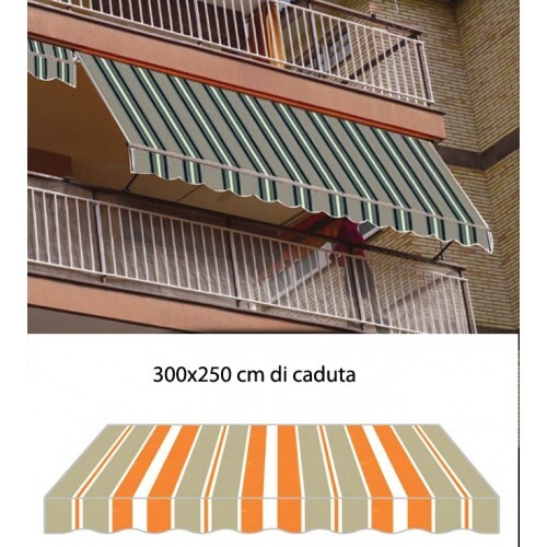 Tenda sole caduta - da, a