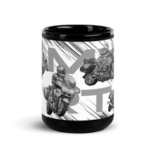 Tazza BMW RT Riders nera lucida