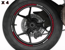 Adesivi Hypermotard 950 Ducati compatibili per cerchi ruote stickers decals