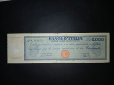 5000 lire titolo provvisorio testina 12.07.1947
