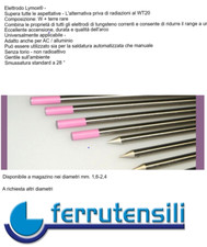 Elettrodo Tungsteno per