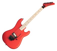 B-WARE Kramer Baretta chitarra elettrica Jumper Red Seymour Duncan Zebra Coil Humbucker