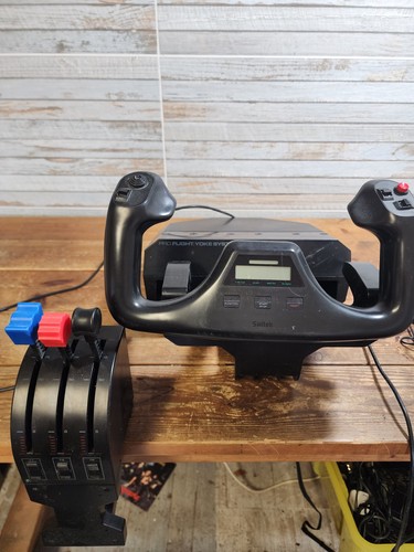 Logitech flight yoke - yoke,