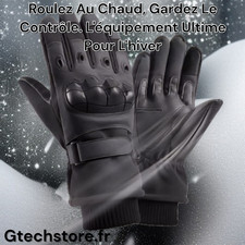 Gants De Moto Chauds Et