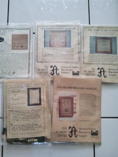 The scarlet letter samplers - the,