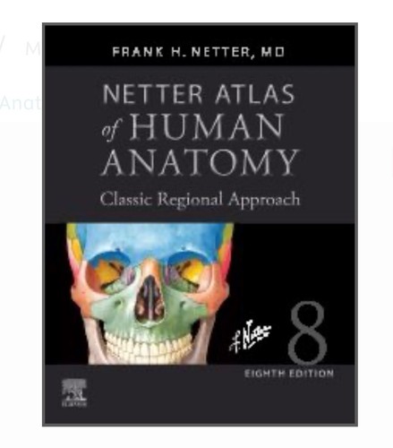Netter atlas human anatomy - atlas,