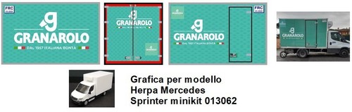 Grafica adesiva granarolo - adesiva, x