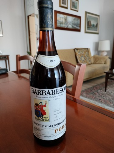 Barbaresco riserva 1979 pora - barbaresco,