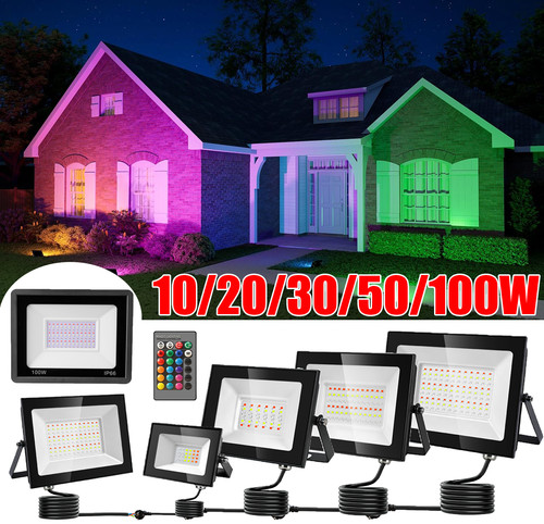 Proiettore led rgb 100 w - proiettore,