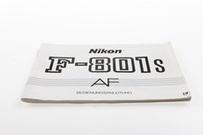 NIKON F-801s manuale di