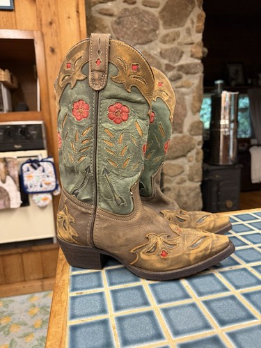 Stivali marroni cowboy - stivali, da