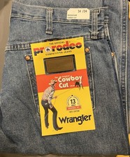 Wrangler 34x34 taglio cowboy