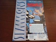 Simmons drums rara vintage - simmons,