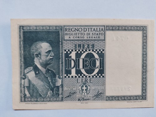 Dieci lire biglietto di - biglietto,