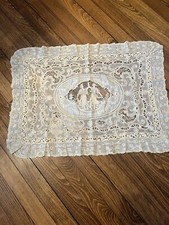 Antico copricuscino centrino