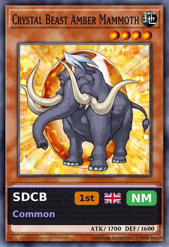 Crystal beast amber mammoth - crystal,