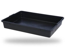 Seminiera nera 57x42x9 cm con