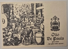 Cartolina Catanzaro Olio De